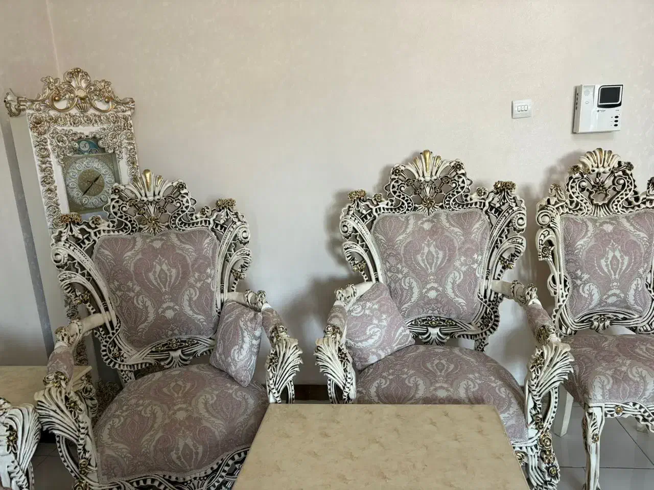 مبل سلطنتی طرح خرچنگ|مبلمان خانگی و میز عسلی|فردوسیه, |دیوار