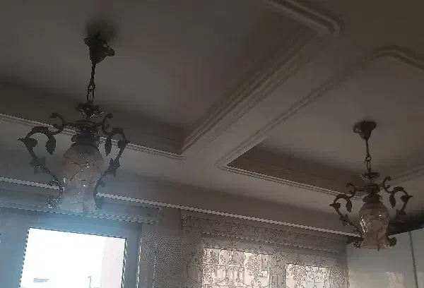 لوستر برنجی‌ تک وجفت|حراج|تهران, امیریه|دیوار