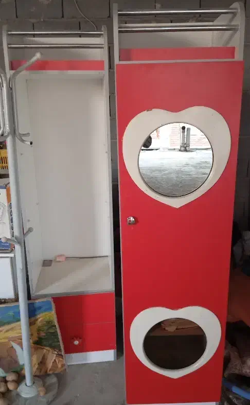 جاکفشی و کمد لباس دوقلو|جاکفشی، کمد، دراور|بناب, |دیوار