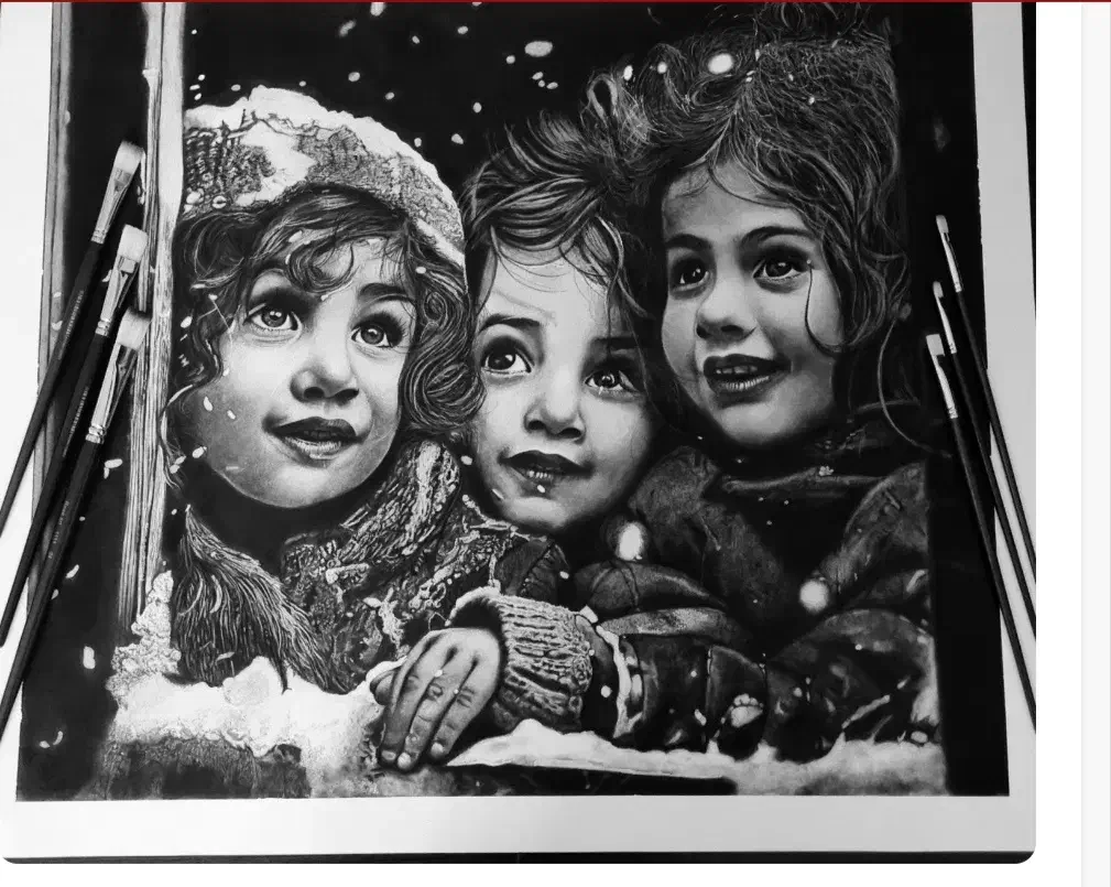 سفارش طراحی چهره|تابلو، نقاشی، عکس|الوند, |دیوار