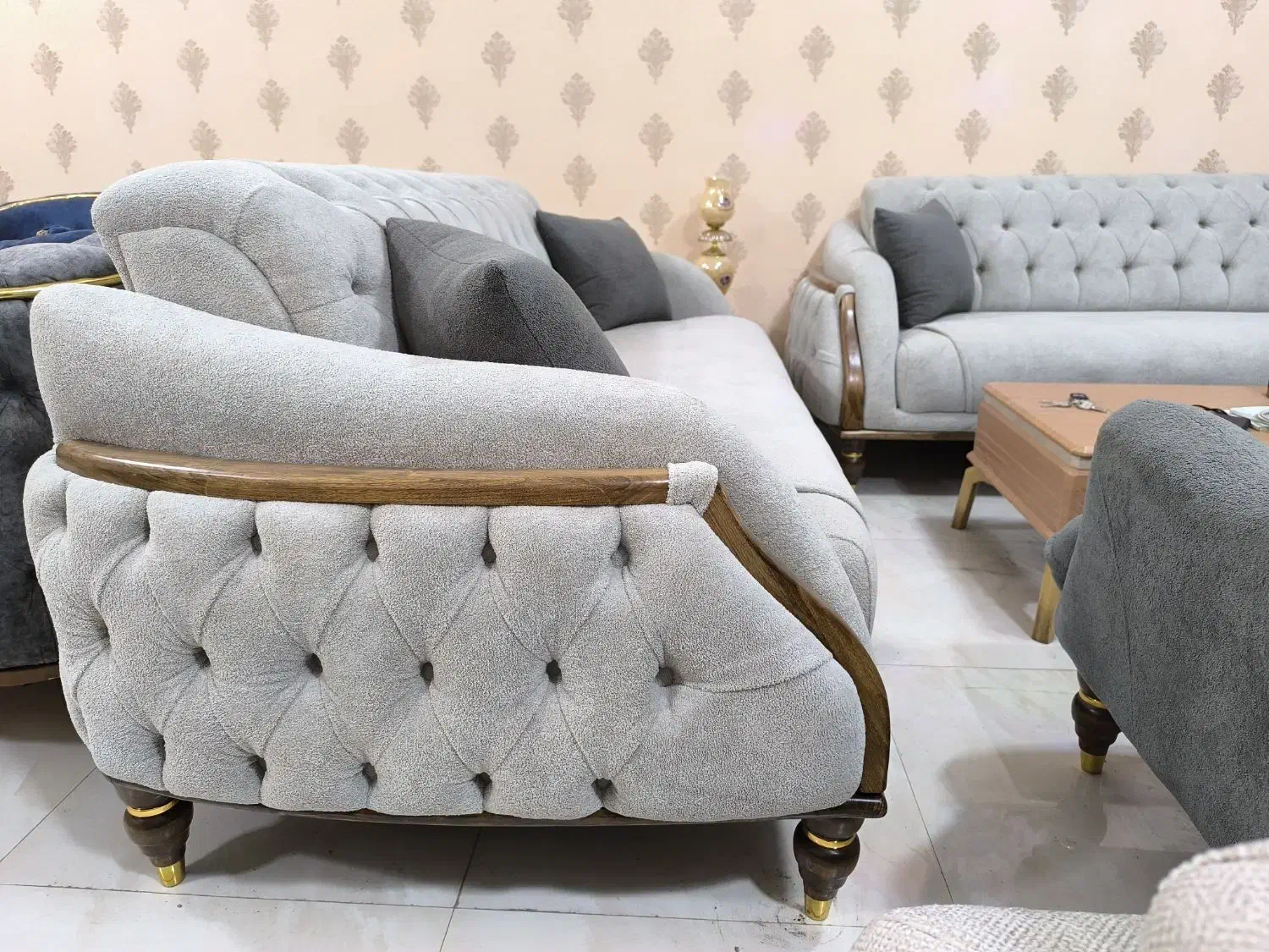 مدل لیندو شرکتی (نقد واقساط)|مبلمان خانگی و میز عسلی|اهواز, پاستوریزه|دیوار