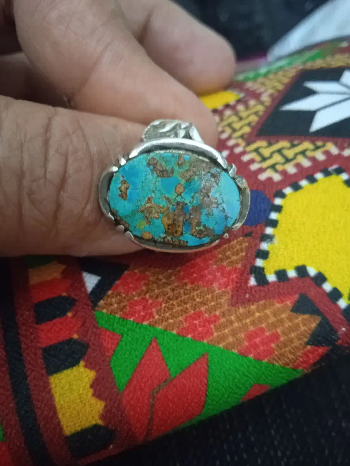 انگشتر فیروزه نیشابور|جواهرات|فسا, |دیوار