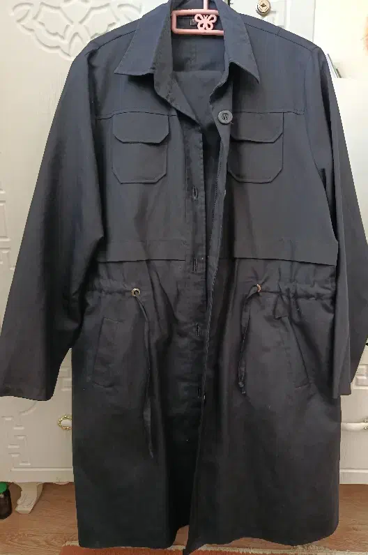 مانتو شلوار مدرسه( یونیفرم) سرمه ای با مقنعه|لباس|هریس, |دیوار