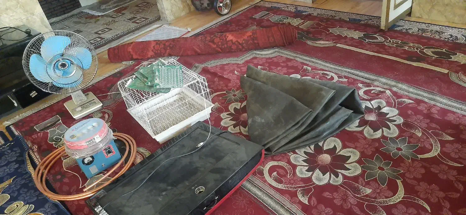 حراج نوسانگیر دو تا سیم افشان ال سی دی شکسته قفس|حراج|شیراز, سلطان آباد|دیوار