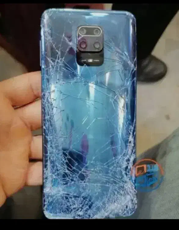 گوشی شکسته|موبایل|گرمی, |دیوار