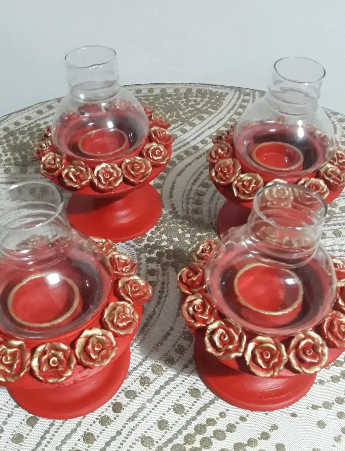 شمعدون یلدایی|صنایع دستی و سایر لوازم تزئینی|لاهیجان, گلستان|دیوار