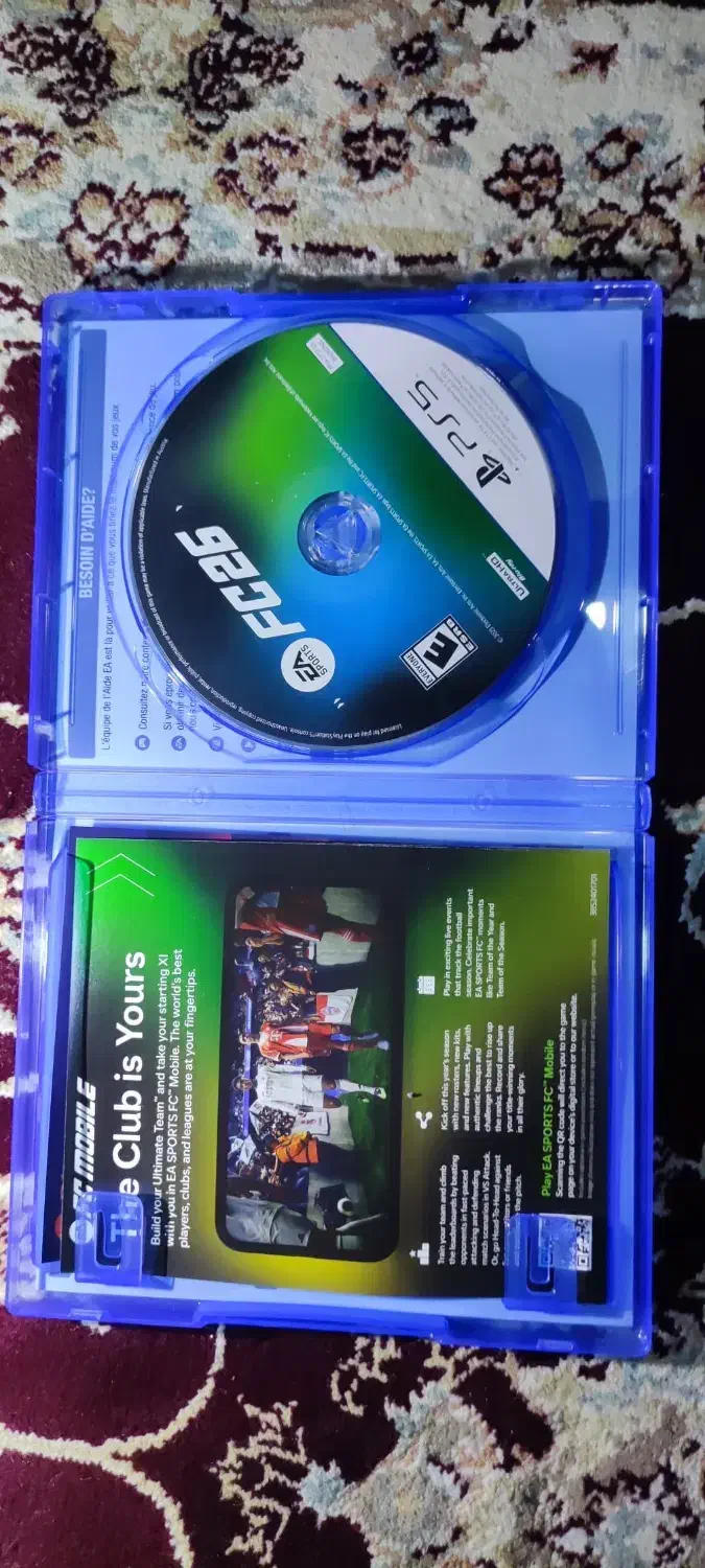 دیسک fc26 نسخه استاندارد|کنسول، بازی ویدئویی و آنلاین|تهران, امانیه|دیوار