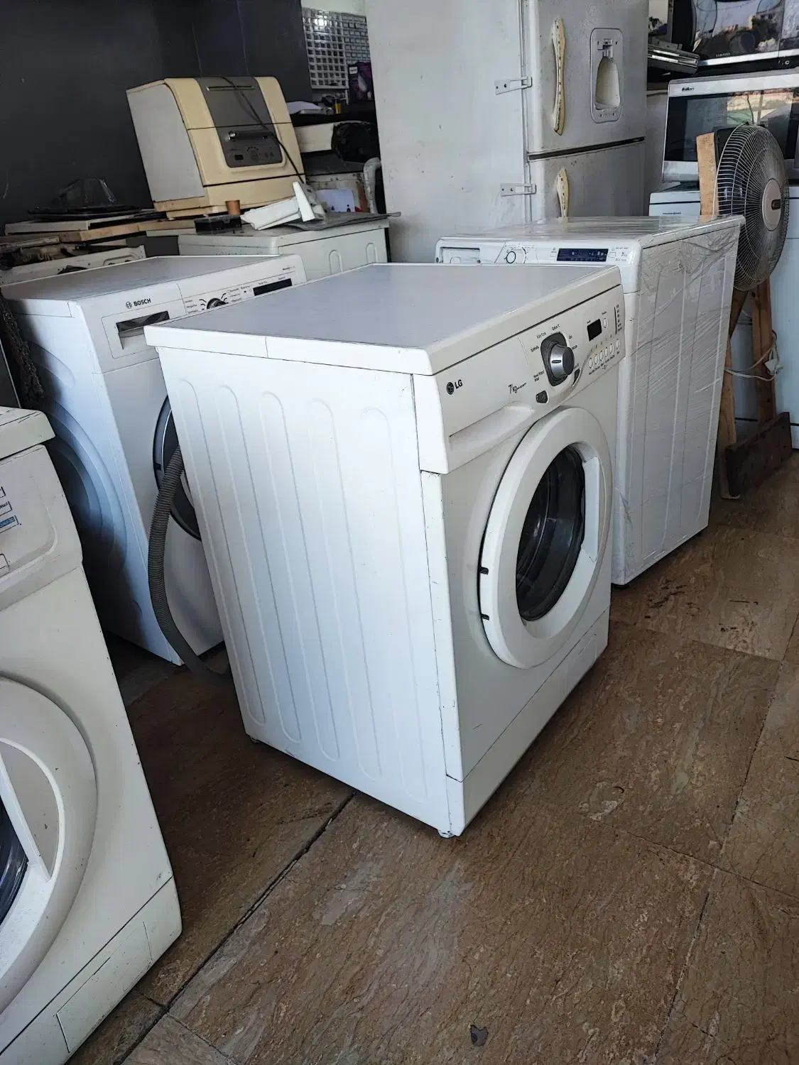 لباسشویی الجی|ماشین لباسشویی و خشک‌کن لباس|محمودآباد, |دیوار