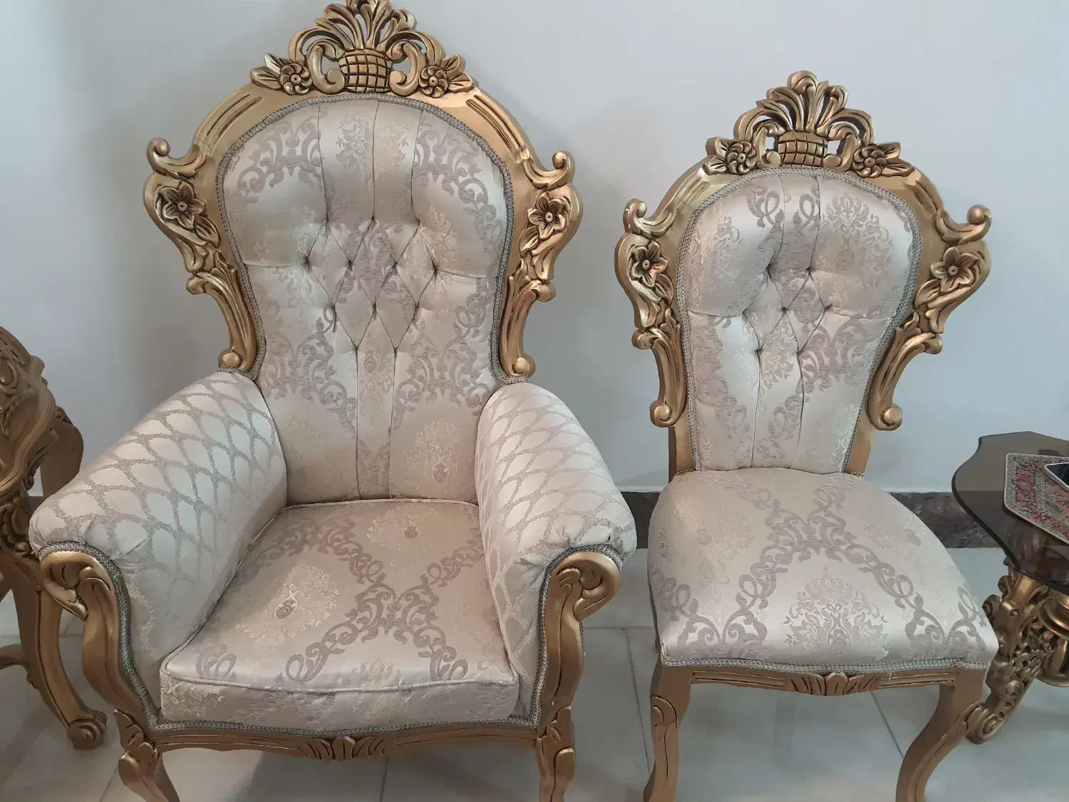 مبل سلطنتی|مبلمان خانگی و میز عسلی|کاشمر, |دیوار