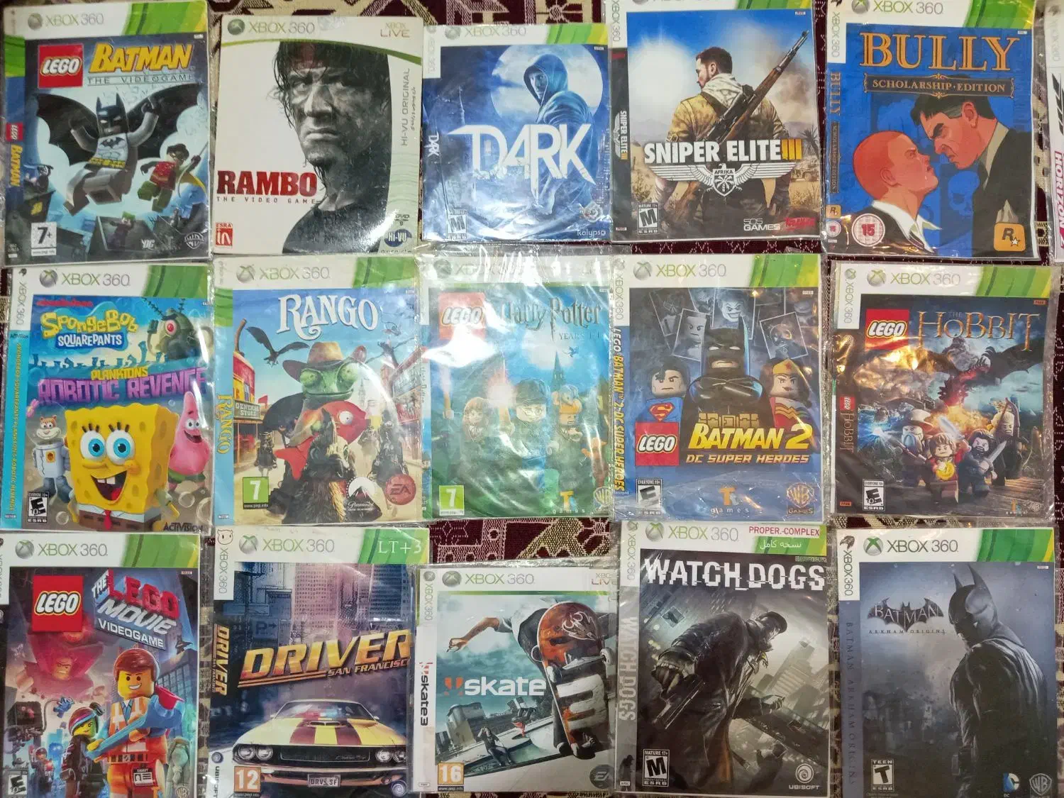 سی دی بازی ایکس باکس ۳۶۰|کنسول، بازی ویدئویی و آنلاین|تهران, کیانشهر|دیوار