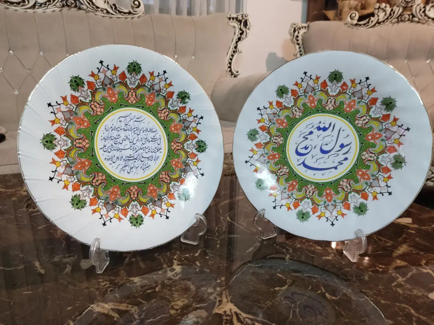 فروش بشقاب‌های تزئینی|صنایع دستی و سایر لوازم تزئینی|قائم‌شهر, |دیوار