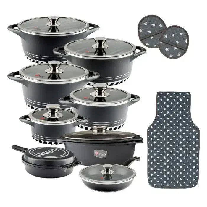 قابلمه 22پارچه MGS|ظروف پخت‌وپز|فلاورجان, |دیوار