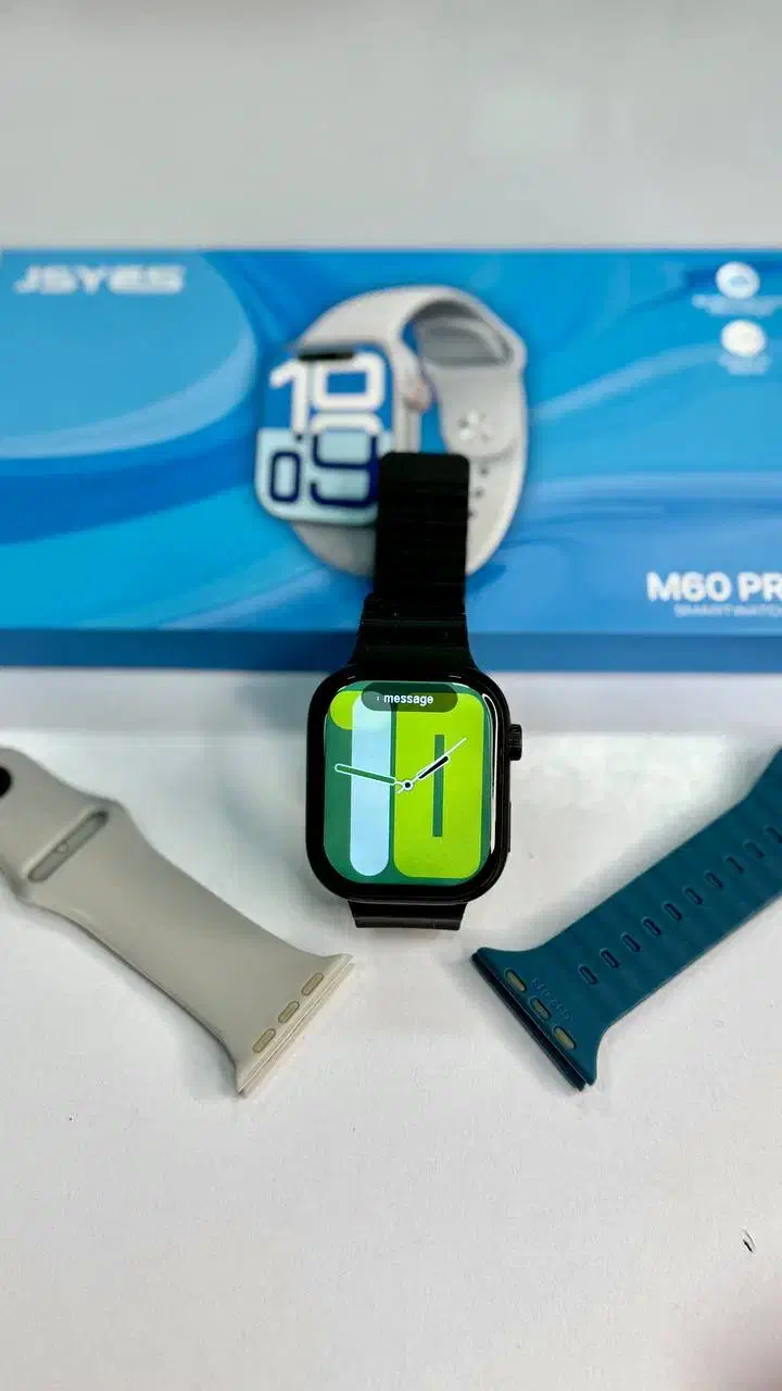 ساعت هوشمند JSYES  مدل M60پرو  همراه سه بند|لوازم جانبی موبایل و تبلت|رباط‌کریم, الارد|دیوار
