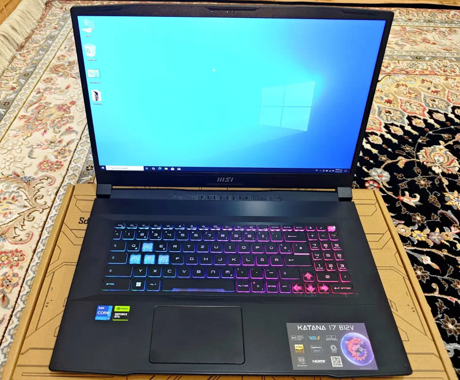 غول گیمینگ Msi katana با گرافیک Rtx4070 بسیار تمیز|رایانه همراه|بهبهان, |دیوار