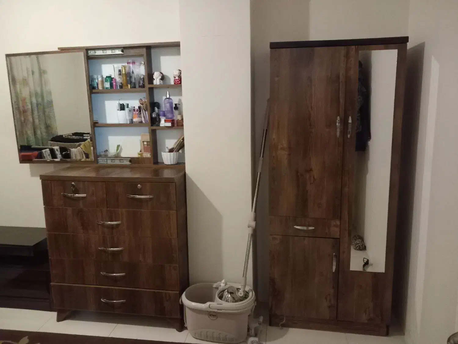 لوازم خانگی،میز ارایش،کمد کفش،اینه قدی|جاکفشی، کمد، دراور|تهران, چیتگر شمالی|دیوار