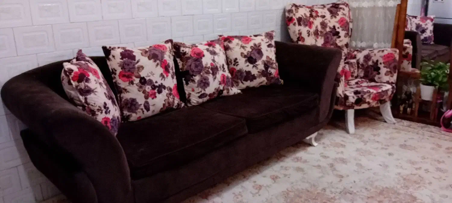 مبل راحتی ۶ نفره|مبلمان خانگی و میز عسلی|دزفول, |دیوار