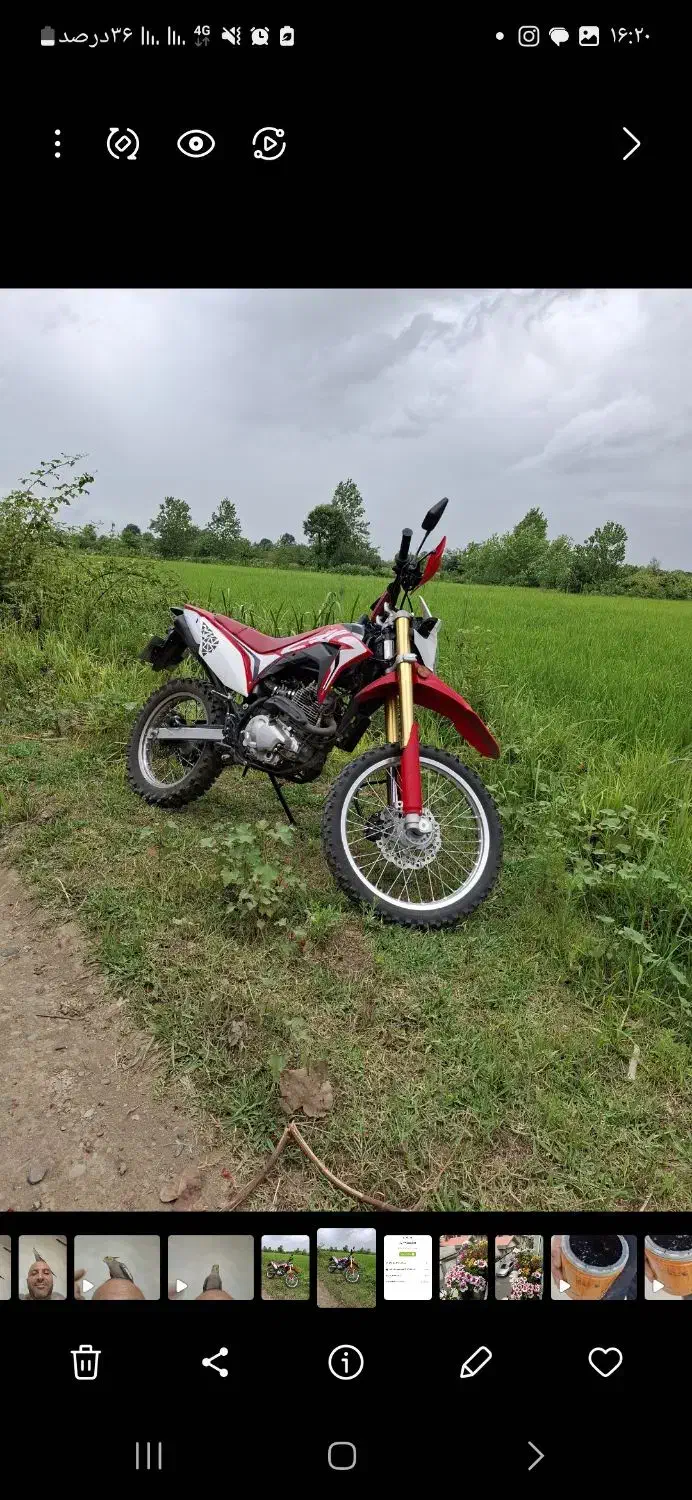 موتور تریل باسل ۲۵۰|موتورسیکلت|رشت, قاسمیه|دیوار