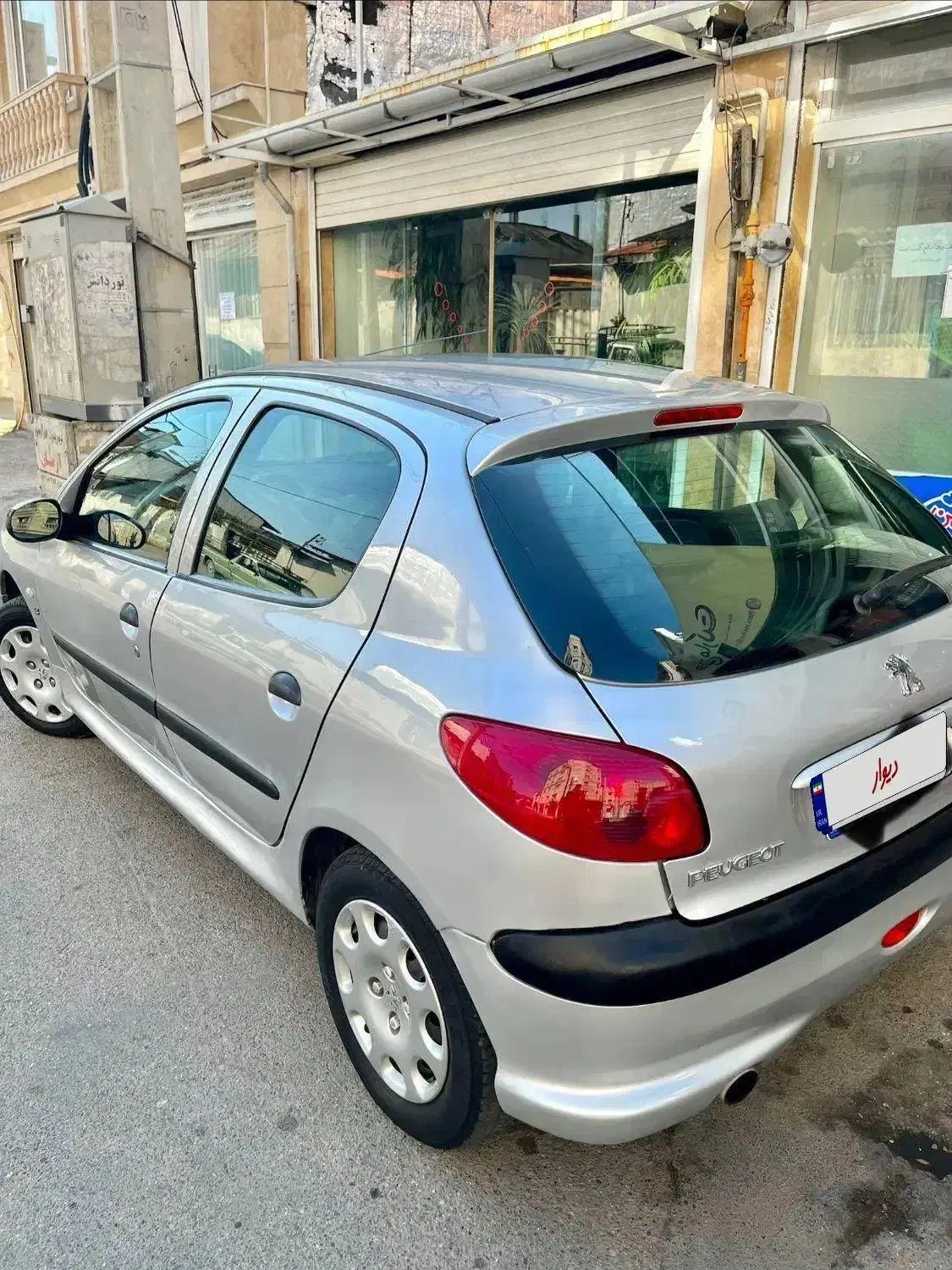 پژو 206 تیپ2 فرانسوی سفارشی مدل۸۳|خودرو سواری و وانت|قائمشهر, |دیوار