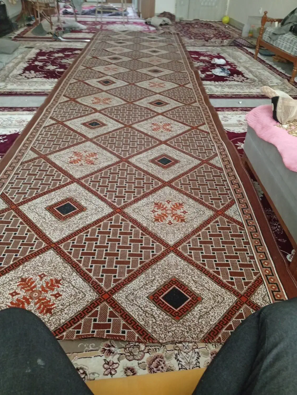 گلیم فرش|گلیم، جاجیم، گبه|خمین, |دیوار