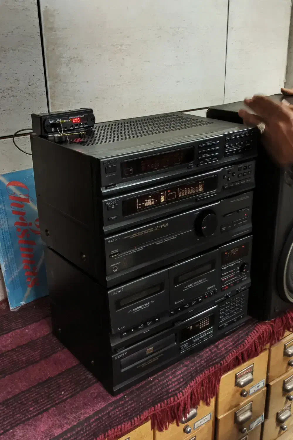 استریو سونی مدل LBT 550|سیستم صوتی خانگی|کرمان, |دیوار