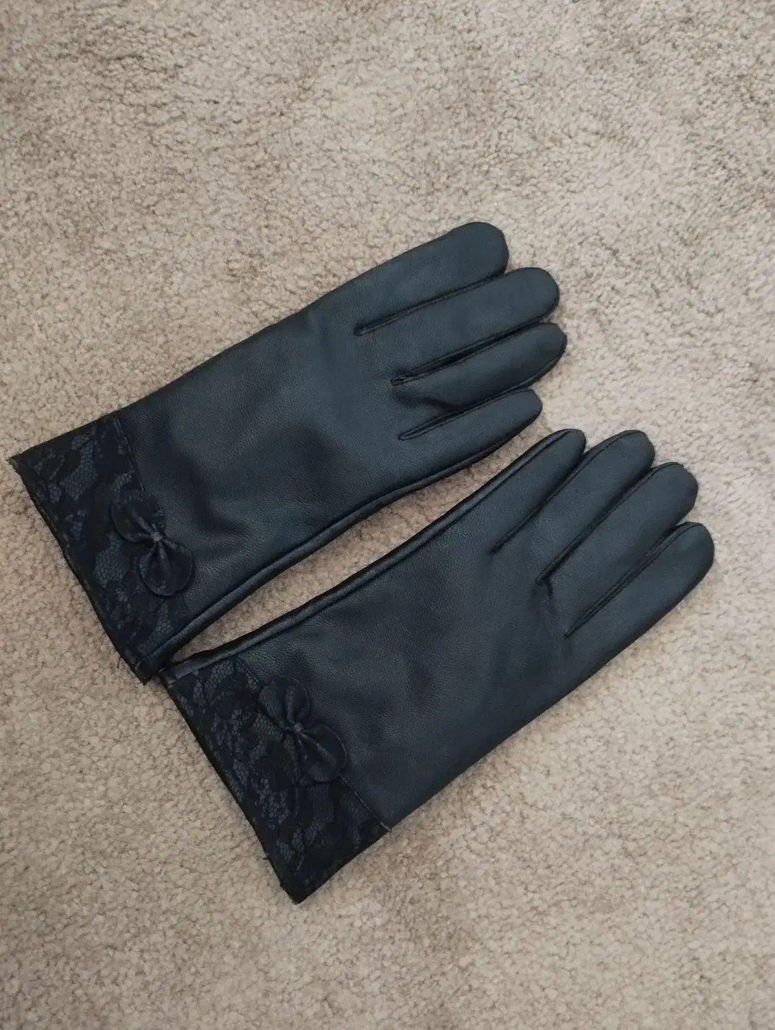 دستکش چرم داخل خز|لباس|زنجان, |دیوار