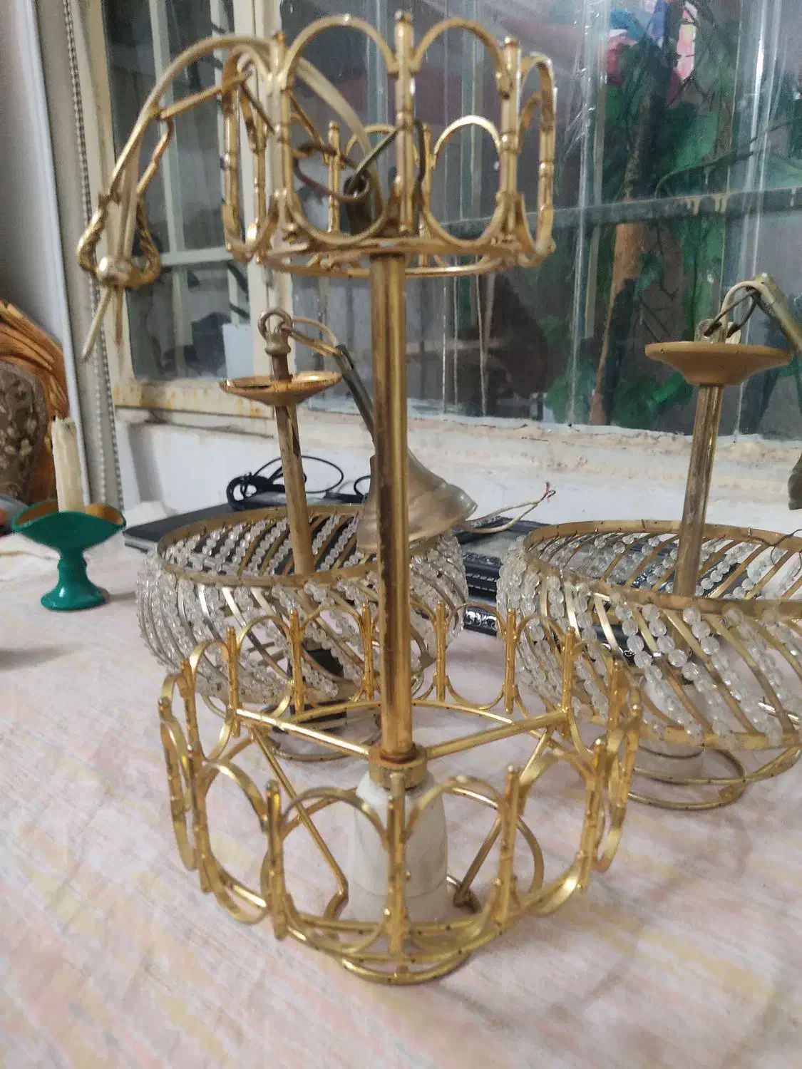 لوستر قدیمی|لوستر و چراغ آویز|مشهد, بهمن|دیوار