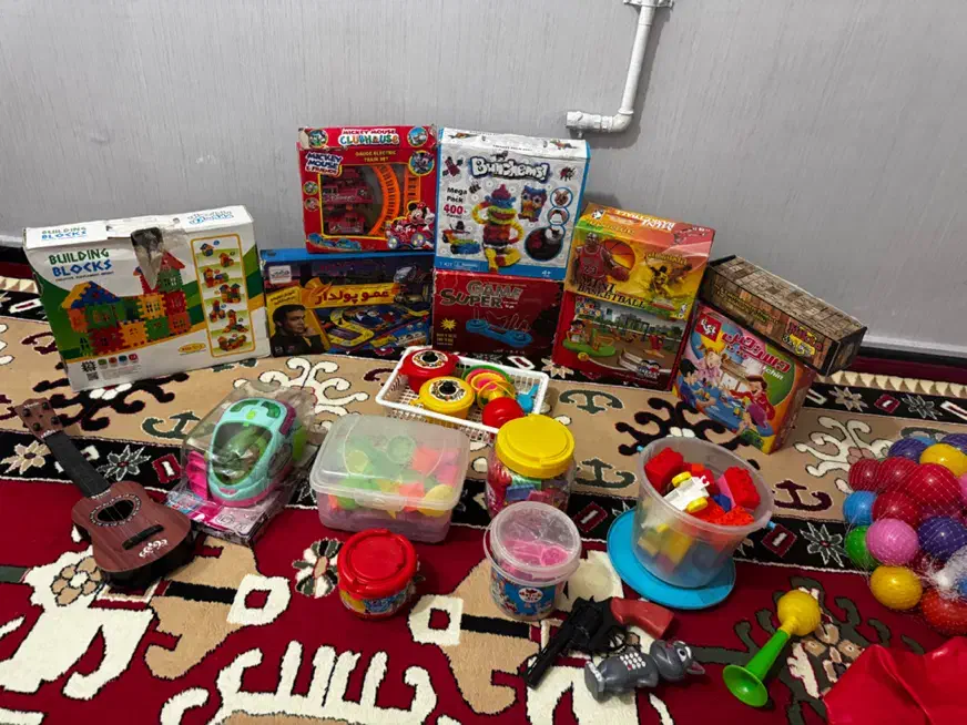 22 تکه اسباب بازی نو و سالم یکجا|اسباببازی|شیراز, شهرک مطهری|دیوار