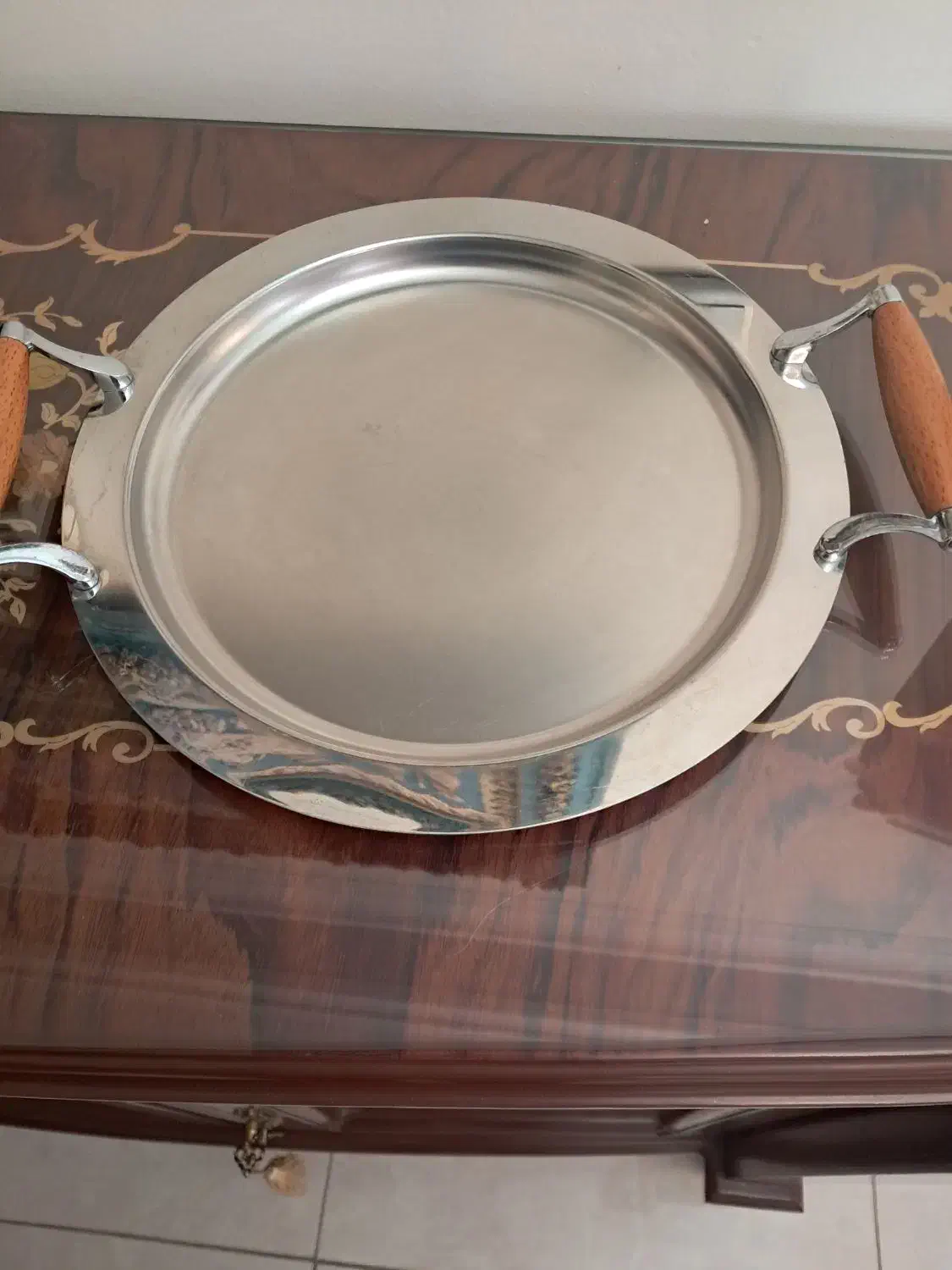 سینی استیل نو|ظروف سرو و پذیرایی|تهران, اختیاریه|دیوار