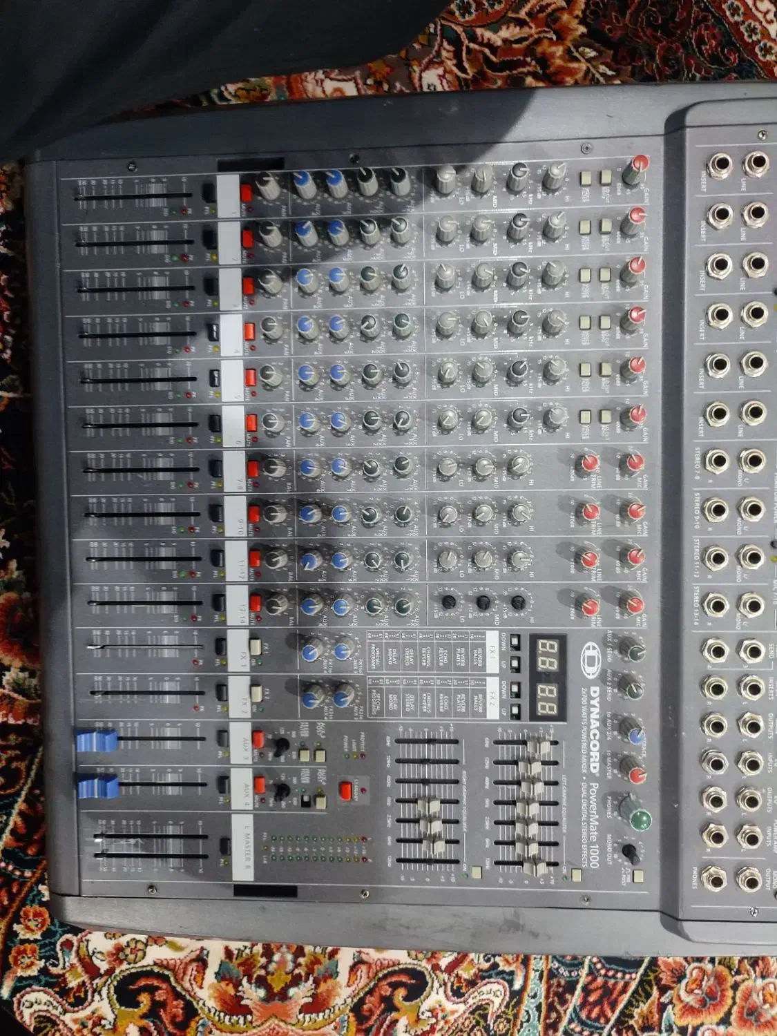 پاورمیکسر دایناکورد ۱۰۰۰ سری ۲|سیستم صوتی خانگی|چهاردانگه (تهران), |دیوار