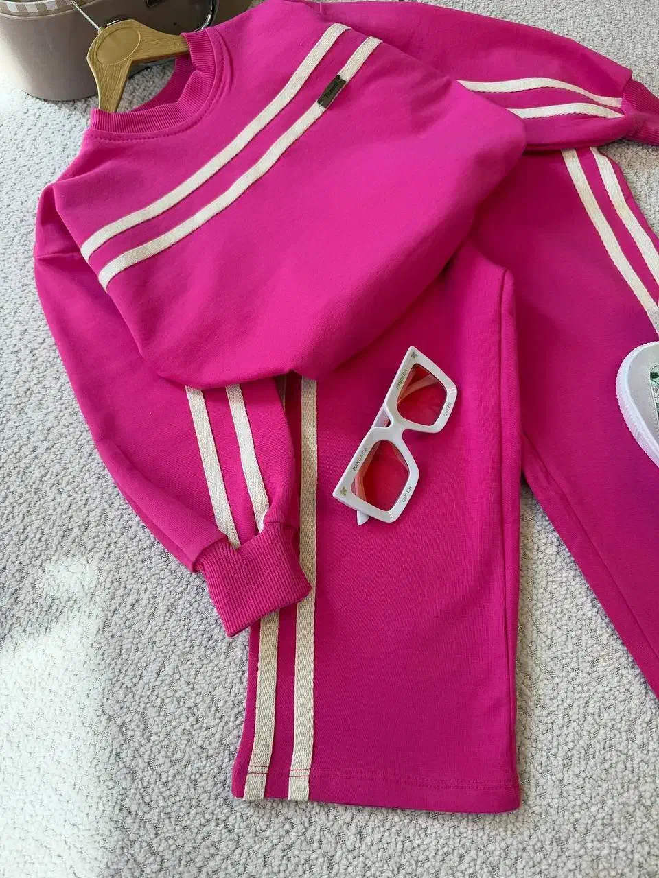 یه عالمه قشنگی ست پر طرفدار دورس پنبه|کفش و لباس بچه|بناب, |دیوار