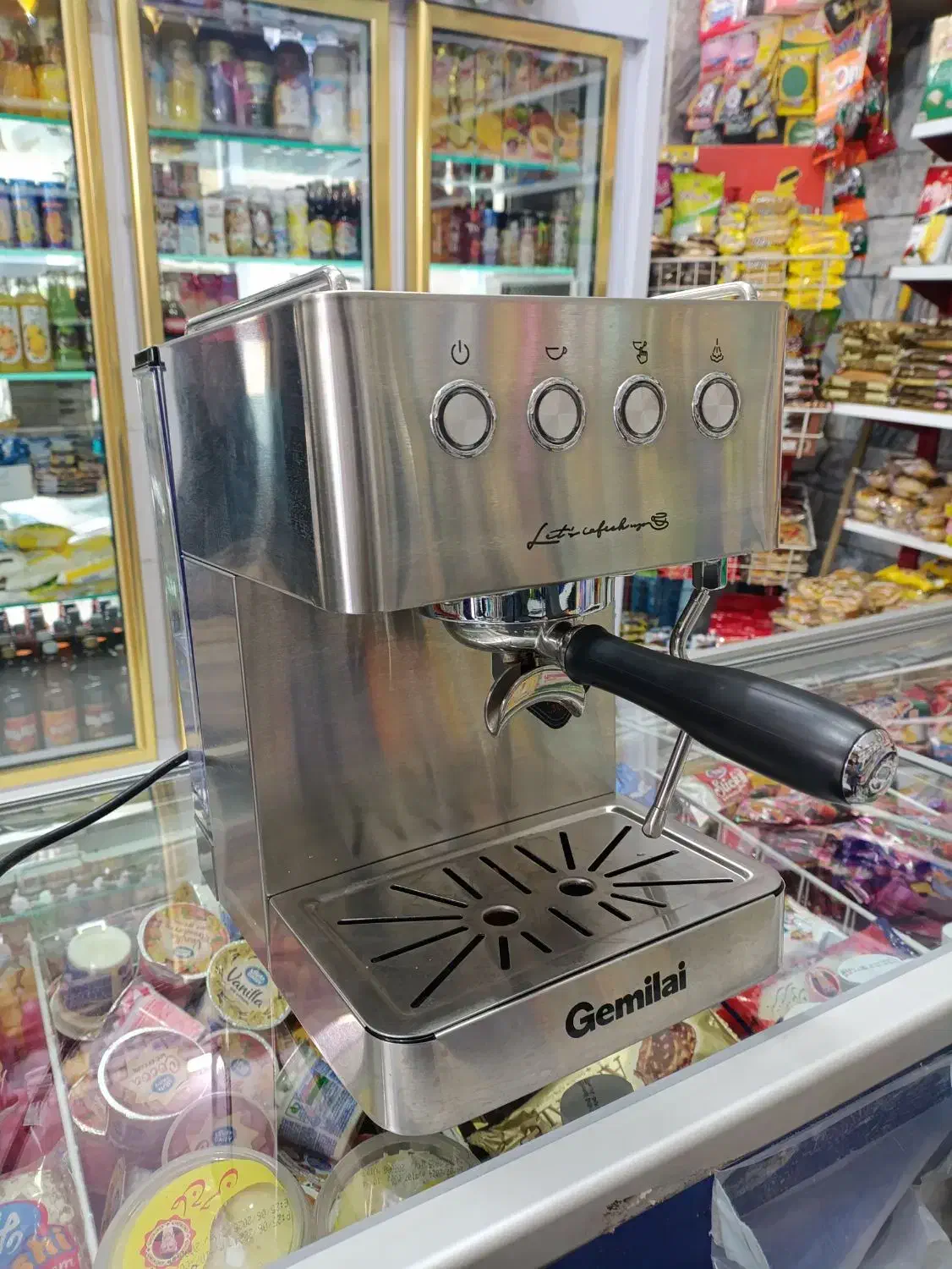 اسپرسو ساز نیمه صنعتی جیملای اصلی|سماور، چایساز، قهوهساز|مشهد, نوید|دیوار