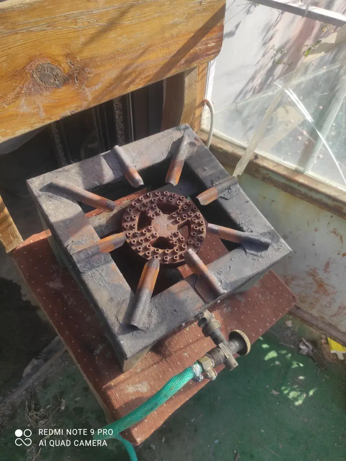 کبابپز 30*30 تک شعله چدنی مبدل گازشهری وکپسول|اجاق گاز و لوازم برقی پخت‌وپز|تبریز, |دیوار