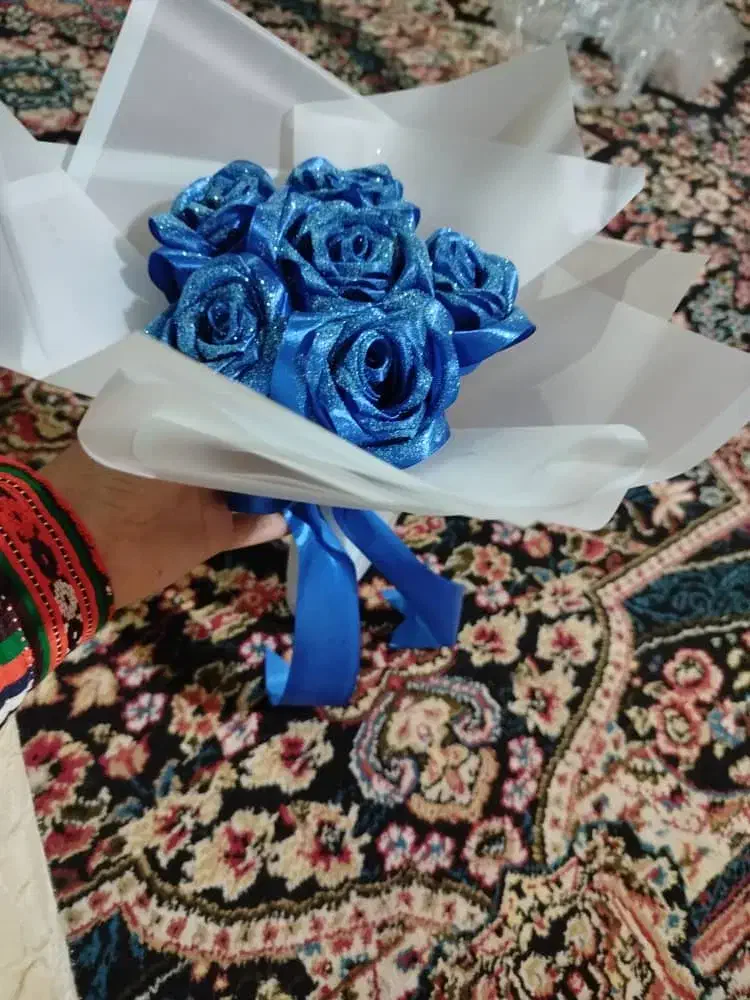 دسته گل عروس|گل مصنوعی|زاهدان, |دیوار