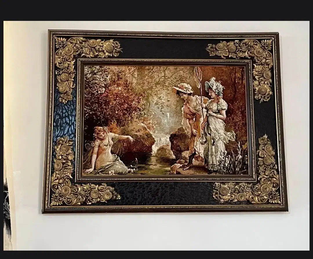 دو عدد تابلو فرش سه عدد ماهی با باکس|تابلو فرش|گنبد کاووس, |دیوار