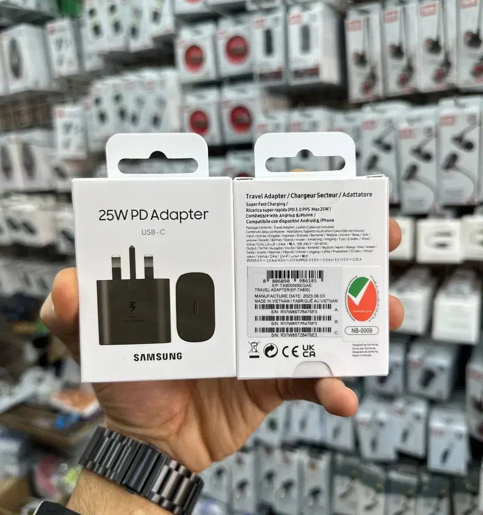 اداپتور 25وات سامسونگ صددرصد اورجینال|لوازم جانبی موبایل و تبلت|ری, علایین|دیوار