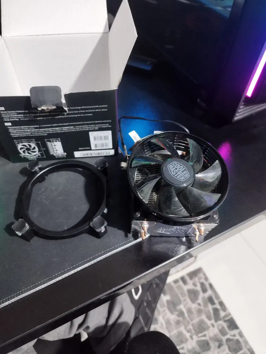 خنک کننده cpu کولر مستر|قطعات و لوازم جانبی رایانه|اراک, |دیوار