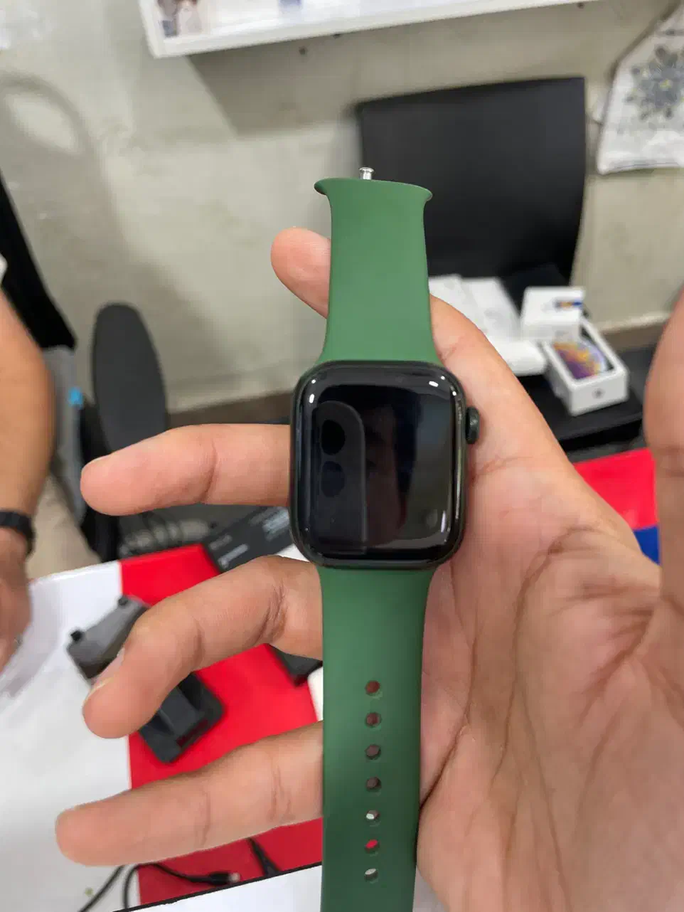 اپل واچ سری ۷ سایز ۴۱ میلی باطری ۹۹٪|ساعت|گنبد کاووس, |دیوار