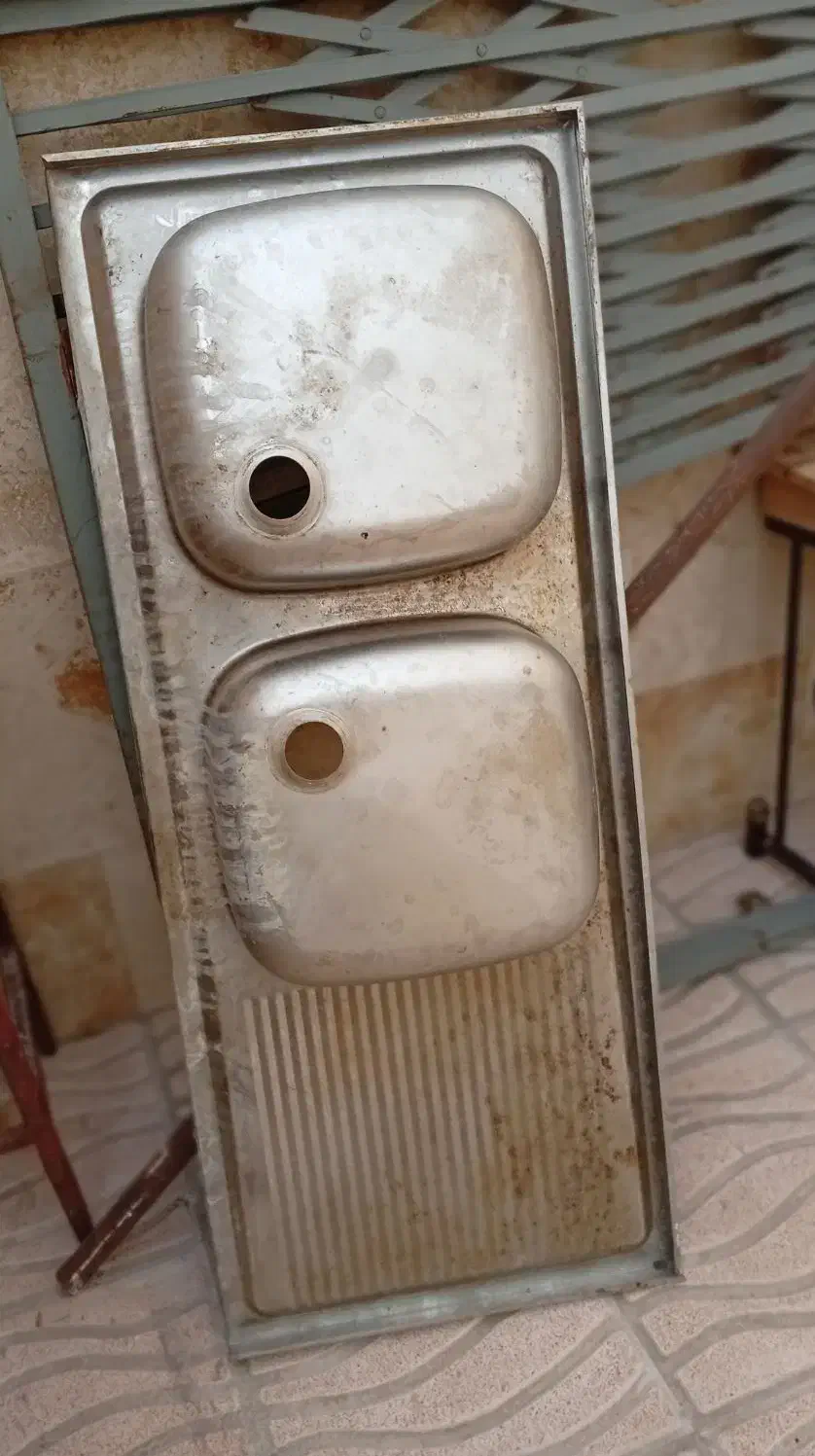 سینک ظرفشویی|آب‌چکان و نظم‌دهنده ظروف|اردبیل, |دیوار