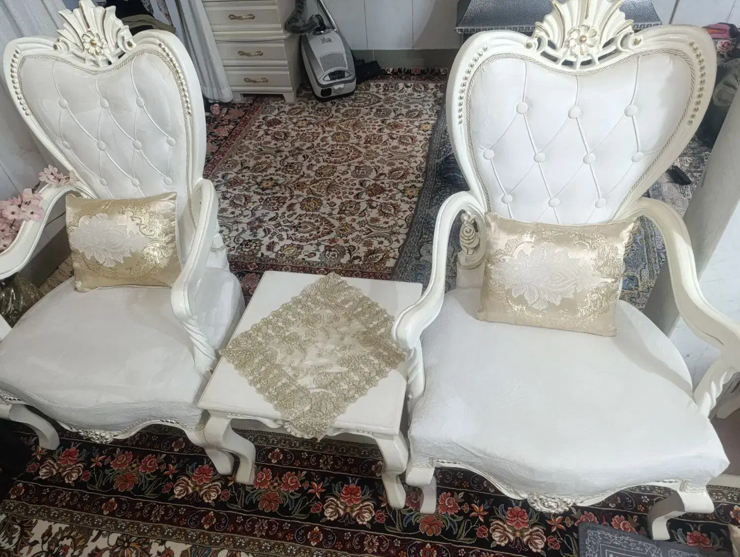 مبل 7نفره استیل|مبلمان خانگی و میز عسلی|قم, فرهنگیان و شهربانی|دیوار