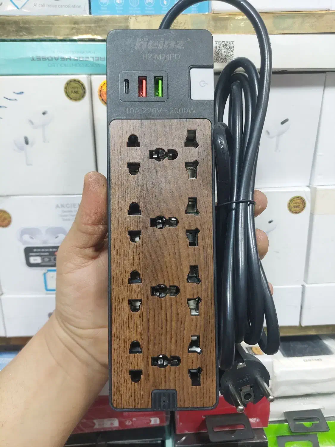 8راهی برق  خارجی ایرانی دارای ۳پورت  شارژ موبایل|قطعات و لوازم جانبی رایانه|قم, نیروگاه|دیوار