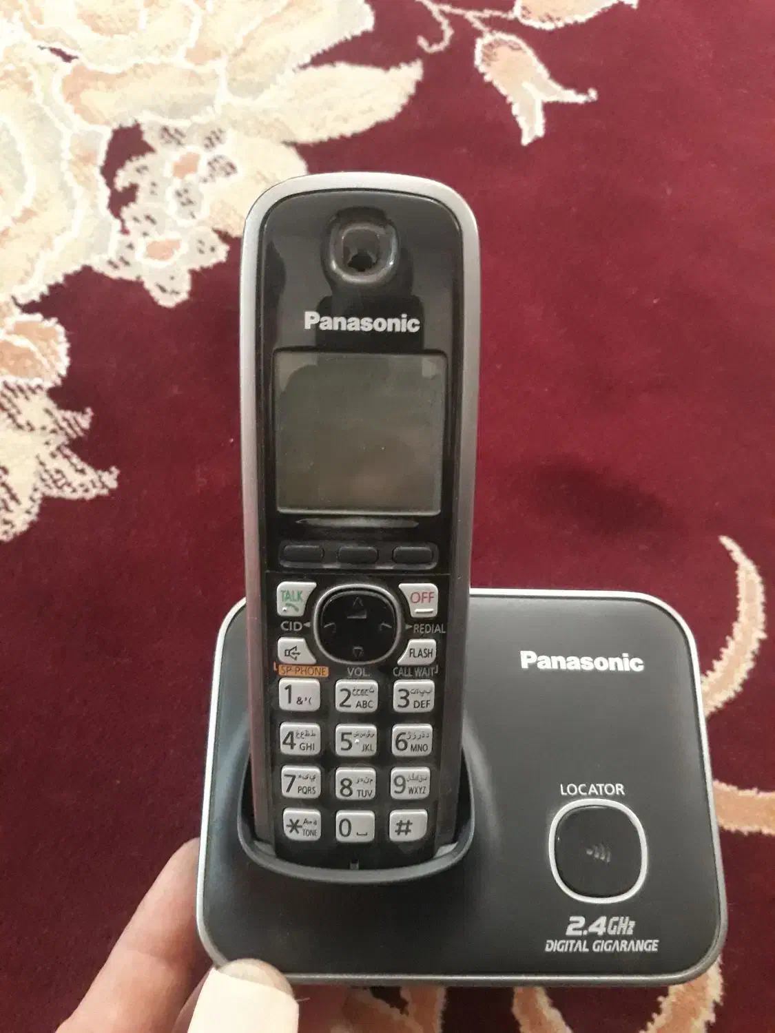 گوشی بی سیم پاناسونیک|تلفن رومیزی|اسلامشهر, مظفریه|دیوار