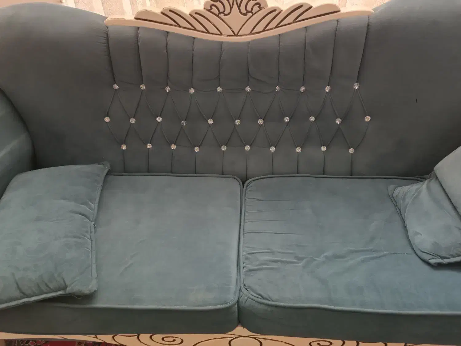 مبل هفت نفره سالم|مبلمان خانگی و میز عسلی|گلپایگان, |دیوار