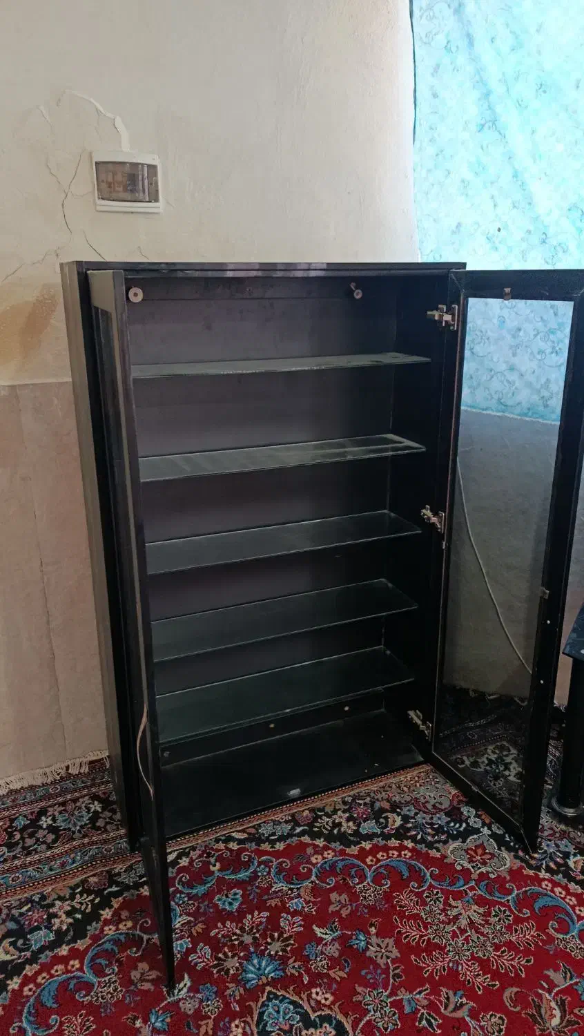 ویترین و جای کتاب|بوفه، ویترین، کنسول|تیران, |دیوار