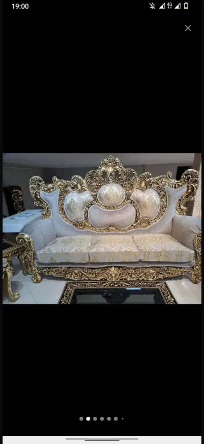 کد/۶۶۰/مبل/جلومبلی|مبلمان خانگی و میز عسلی|مبارکه, |دیوار