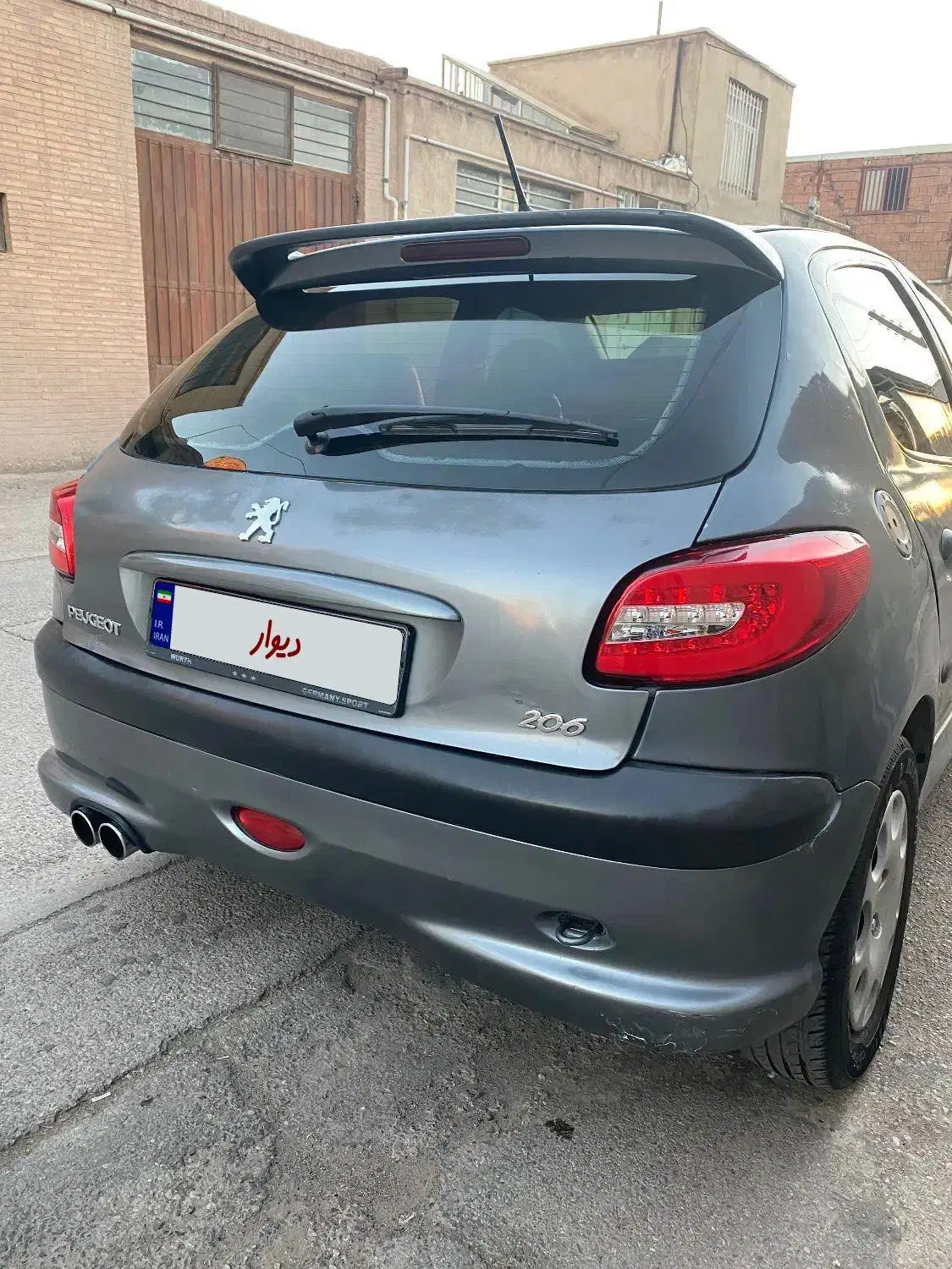 206 tu3 تمیز|خودرو سواری و وانت|کرمان, |دیوار