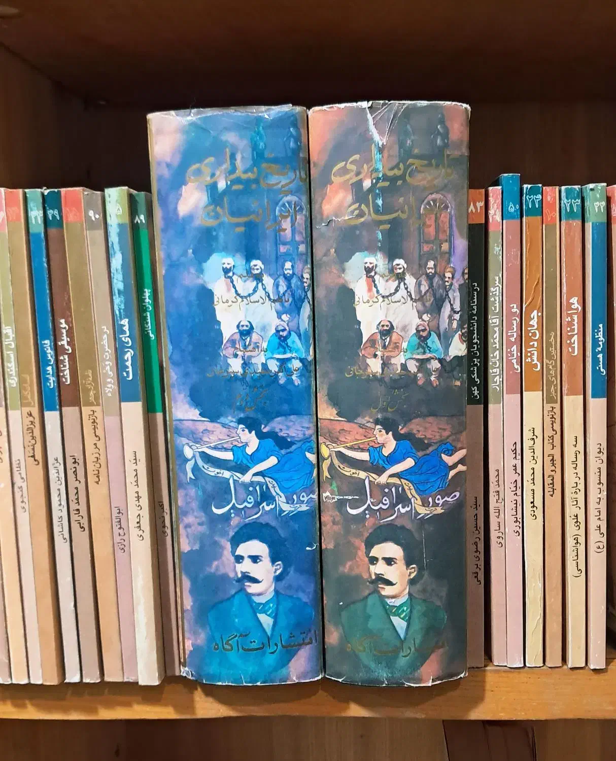 تاریخ بیداری ایرانیان|کتاب و مجله تاریخی|تهران, فلسطین (میدان انقلاب)|دیوار