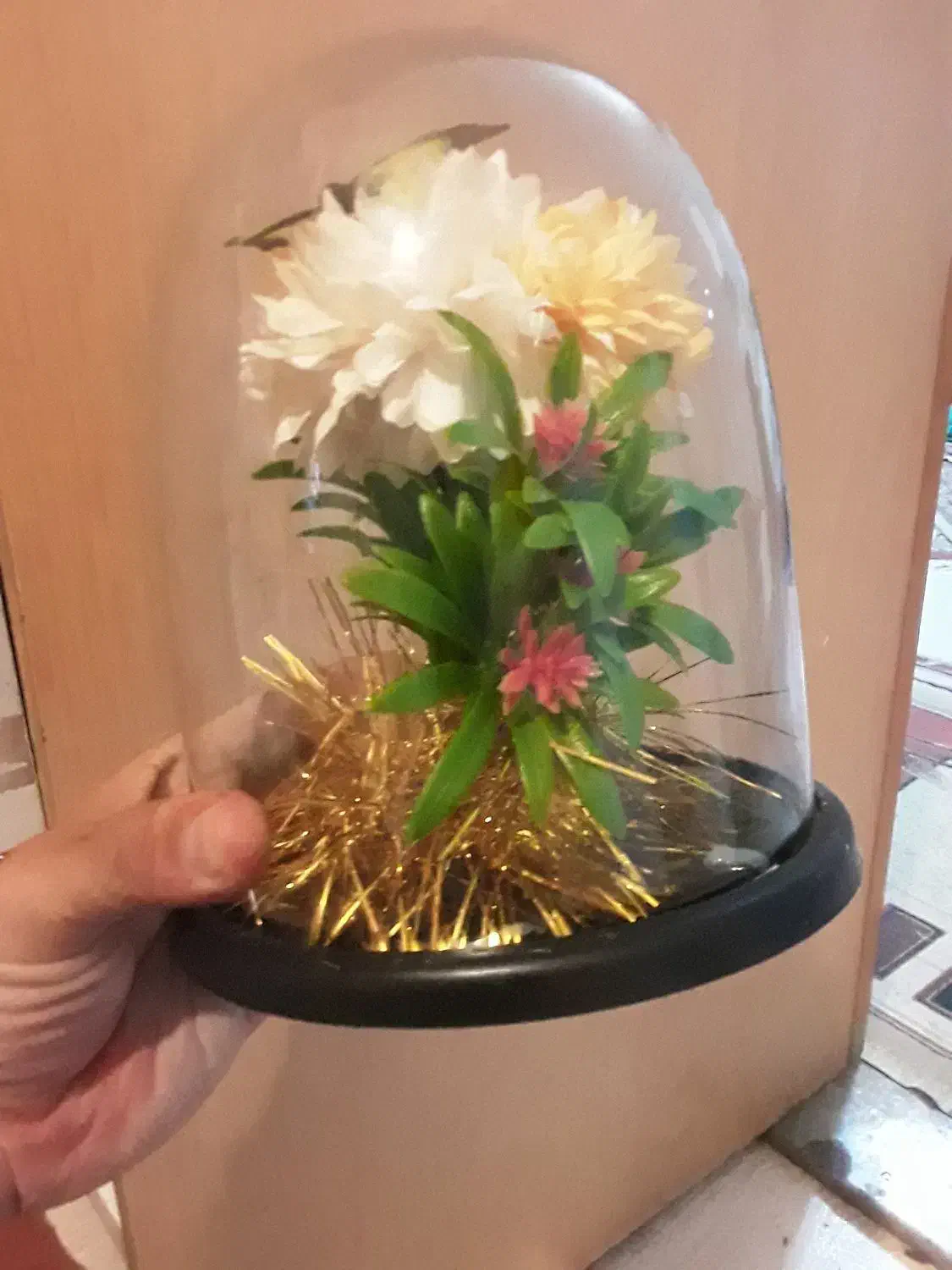 گل شیشه ای|گل مصنوعی|همدان, |دیوار