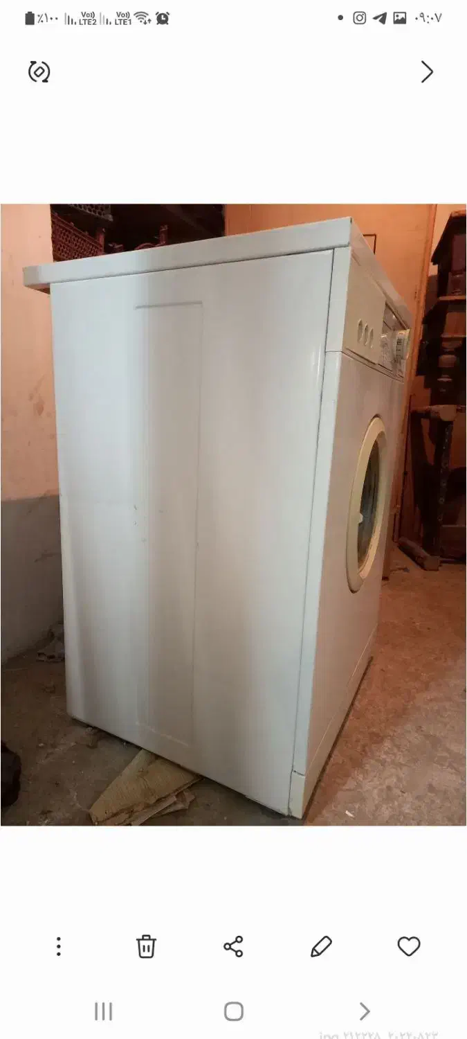 لباسشویی آزمایش|ماشین لباسشویی و خشک‌کن لباس|بروجرد, |دیوار