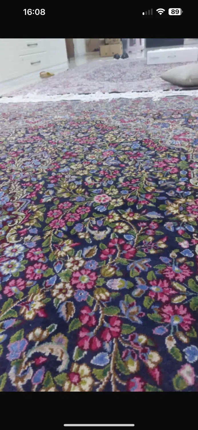 فرش دستبافت جفت ۹ متری بافت و نقشه کرمان|فرش|تهران, پردیسان|دیوار