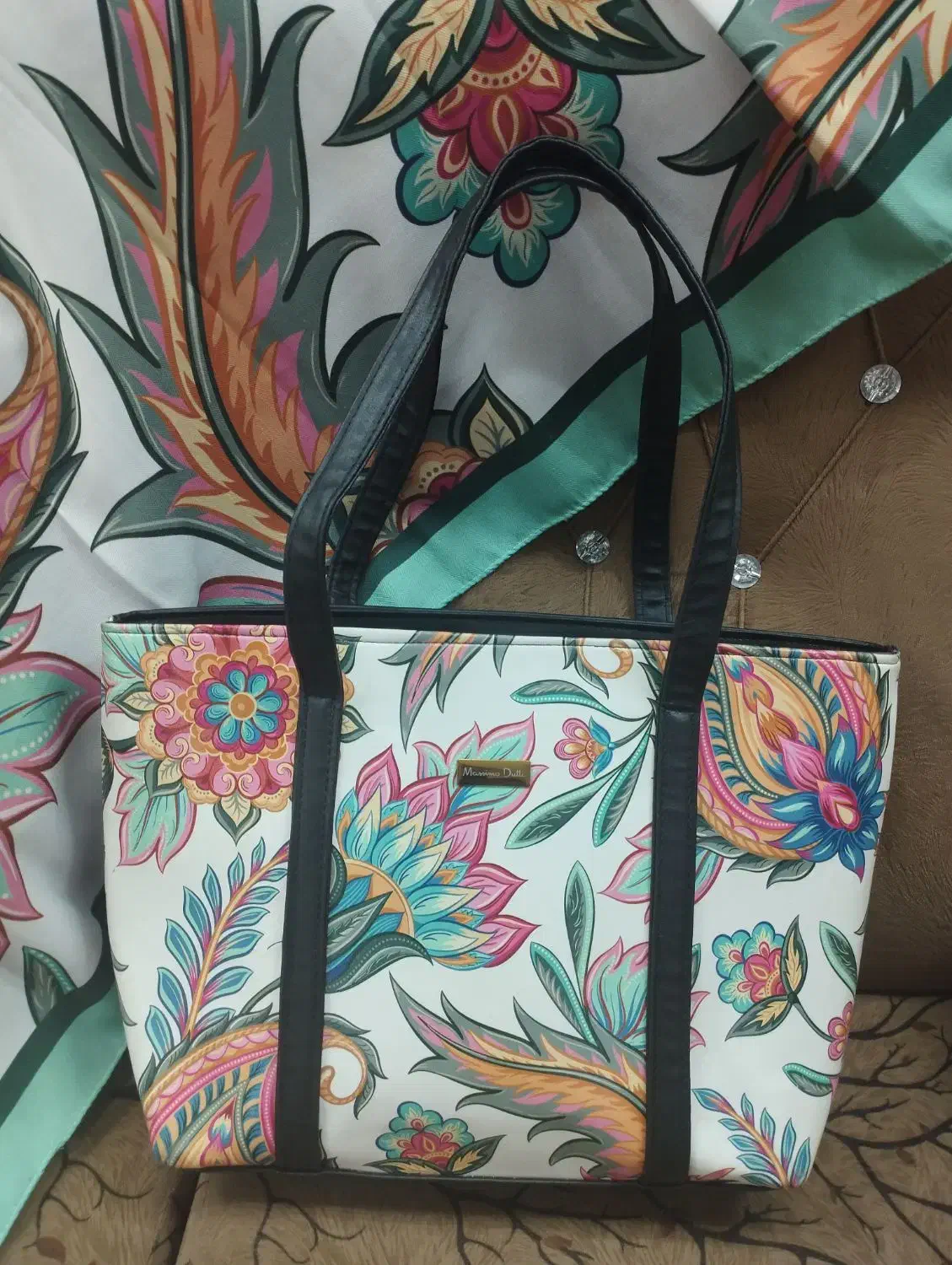 کیف و روسری ست سایز بزرگ نو|کیف، کفش، کمربند|مشهد, آبکوه|دیوار